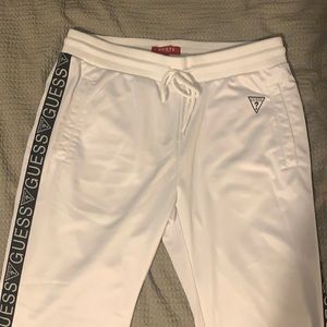 Guess White Sweatpants